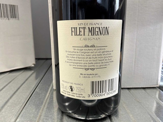 Filet mignon carignan rode wijn (16x) - afbeelding 3 van  6