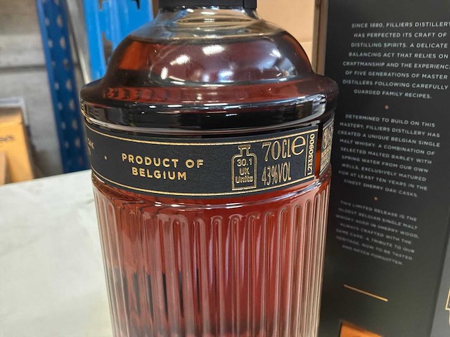 Filliers single malt 10 y whisky (48x) - afbeelding 2 van  4