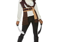 Filmische piraat dame vrouw - afbeelding 1 van  2