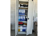 Fineerhouten hoekbureau (2x) - afbeelding 4 van  16