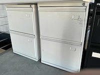 Fineerhouten hoekbureau (2x) - afbeelding 6 van  16