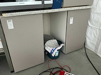 Fineerhouten opbergkast (2x) - afbeelding 1 van  6