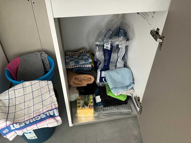 Fineerhouten opbergkast (2x) - afbeelding 5 van  6