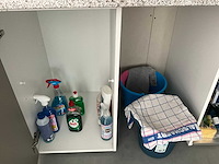 Fineerhouten opbergkast (2x) - afbeelding 4 van  6