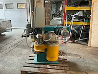 Fintech 128 bandschuurmachine met afzuiging - afbeelding 7 van  12