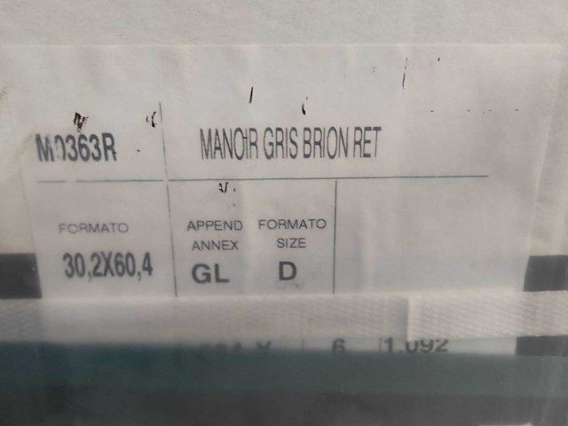 Fioranese manoir gris brion mat 30,2x60,4 cm tegel 49,14 m² - afbeelding 5 van  8