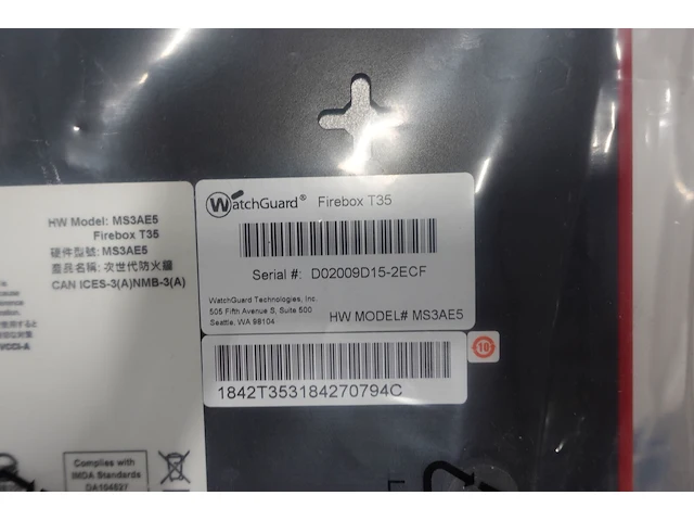 Firebox watchguard - afbeelding 4 van  6