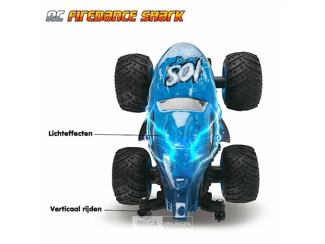 Firedance shark 1:20 r/c - afbeelding 3 van  3