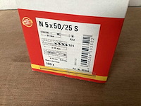 Fischer 50352 slagplug 5 x 50 doos 100 stuks (11x) - afbeelding 2 van  3