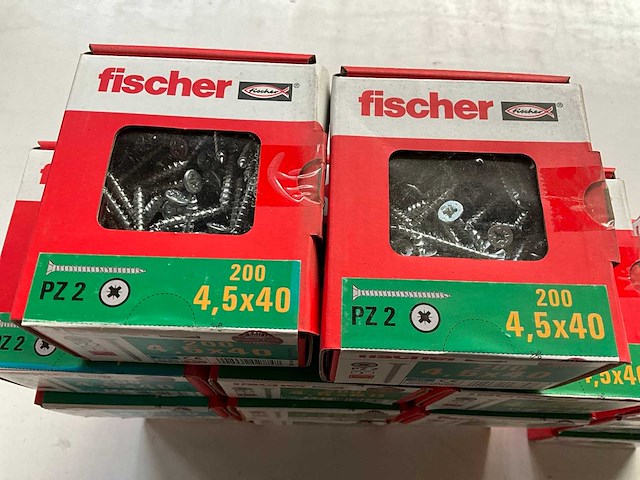 Fischer diverse maten schroeven (19x) - afbeelding 3 van  5