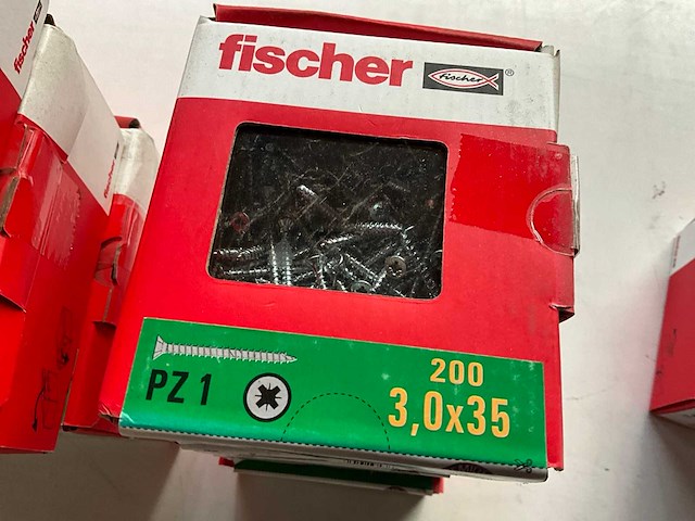 Fischer diverse maten schroeven (19x) - afbeelding 5 van  5
