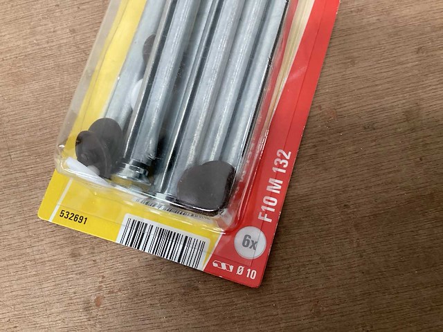 Fischer f10m132 kozijnplug 10x132, 6 pack (42x) - afbeelding 2 van  5