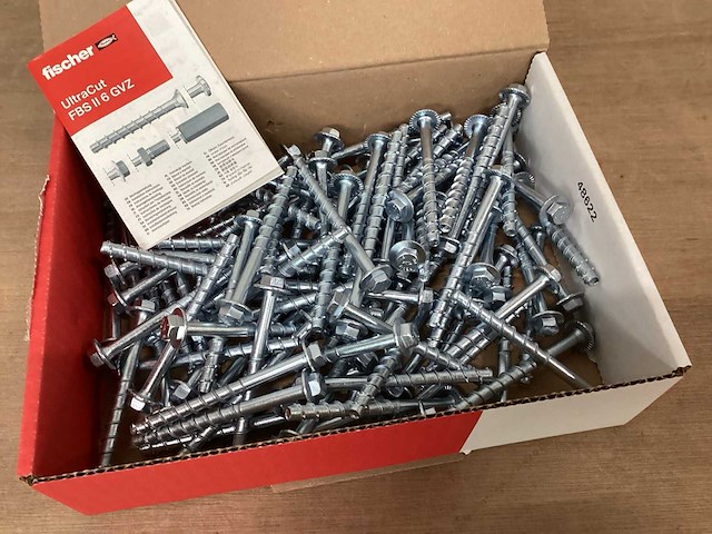 Fischer fbs ii 6gvz betonschroef 6x80, doos 100 stuks (6x) - afbeelding 1 van  4