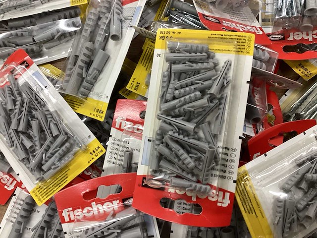 Fischer mix kavel diverse bevestigingsmaterialen (32x) - afbeelding 2 van  5