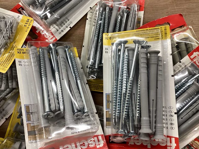 Fischer mix kavel diverse bevestigingsmaterialen (32x) - afbeelding 3 van  5