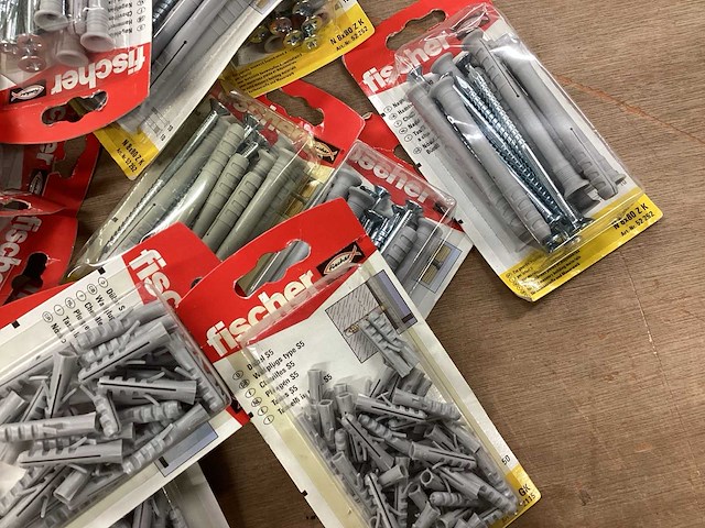 Fischer mix kavel diverse bevestigingsmaterialen (32x) - afbeelding 4 van  5