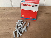 Fischer plug pd8, doos 100 stuks (89x) - afbeelding 1 van  3