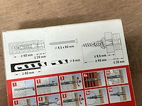 Fischer ux 6 x 35 plug met schroef, doos 25 stuks (31x) - afbeelding 4 van  5