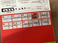 Fischer ux 6 x 35 plug met schroef, doos 25 stuks (31x) - afbeelding 5 van  5