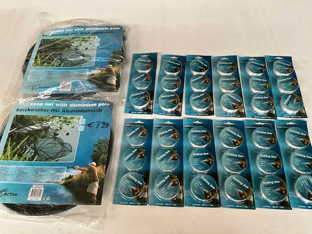 Fish active visnet en vislijn (14x) - afbeelding 1 van  5