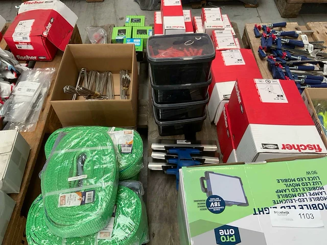 Fisher, pgb partij divers materiaal - afbeelding 1 van  6