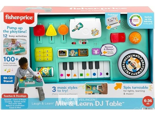 Fisher-price dj tafel - afbeelding 1 van  6