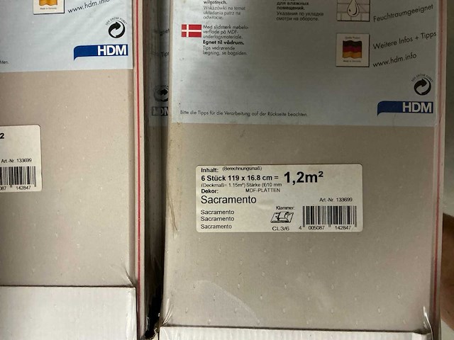 Fit-fix avanti sacramento mdf wand -en plafondpanelen 28,8m2 - afbeelding 4 van  7