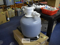 Fiterpomp met zwembad en zeil - afbeelding 1 van  4