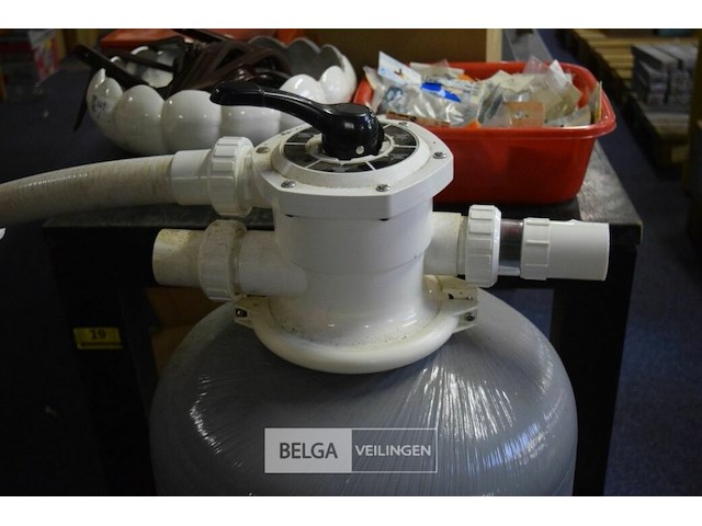 Fiterpomp met zwembad en zeil - afbeelding 2 van  4