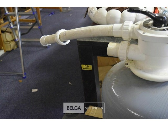 Fiterpomp met zwembad en zeil - afbeelding 3 van  4