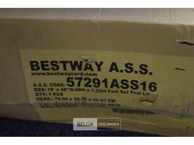 Fiterpomp met zwembad en zeil - afbeelding 4 van  4