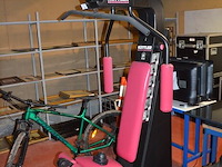 Fitness toestel kettler met gewichten en 2 halter stangen - afbeelding 3 van  9