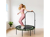 Fitness-trampolin met verstelbare handhelling - afbeelding 1 van  4