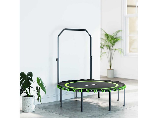 Fitness-trampolin met verstelbare handhelling - afbeelding 4 van  4