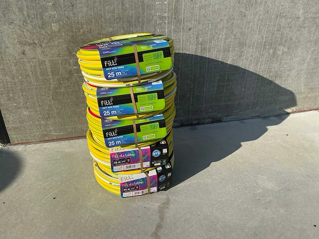 Fitt tuinslang 25m 15mm 5/8 (5x) - afbeelding 1 van  3
