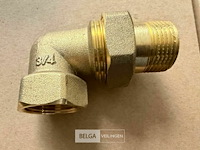 Fitting haakse koppeling - afbeelding 1 van  1