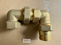 Fitting haakse koppeling - afbeelding 1 van  1