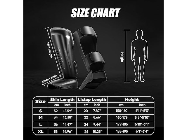 Fiving mma vechtsport scheenbeschermers - afbeelding 2 van  5