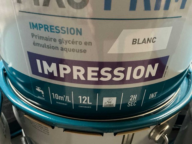 Fixo prim impression ketel muurverf primer voor binnen (23x) - afbeelding 2 van  2