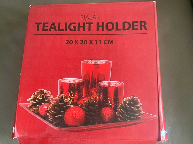Fjalar theelicht houder set - afbeelding 1 van  5
