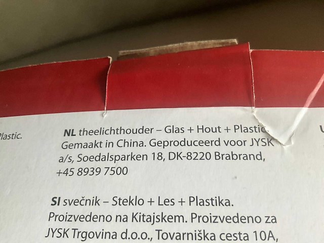 Fjalar theelicht houder set - afbeelding 4 van  5