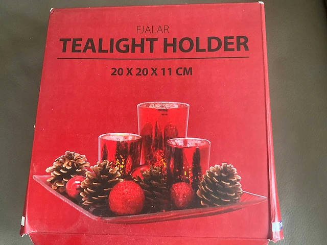Fjalar theelicht houder set - afbeelding 1 van  5