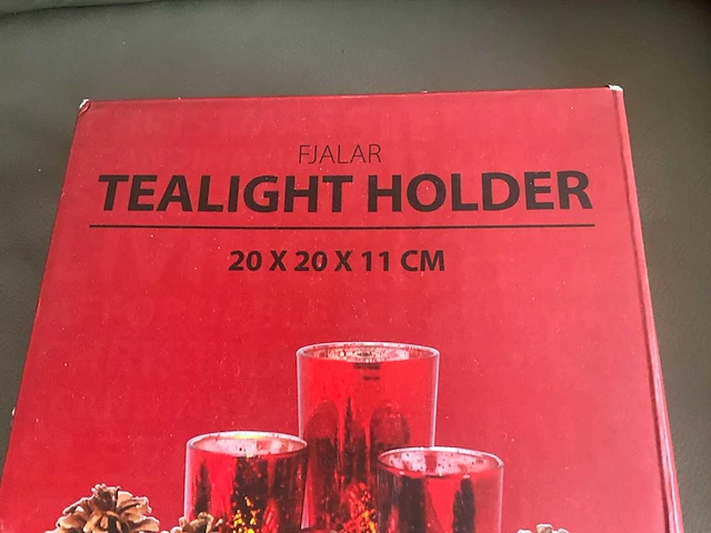 Fjalar theelicht houder set - afbeelding 3 van  5