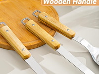 Fjnatinh wok spatel en lepel gereedschapsset - afbeelding 3 van  3