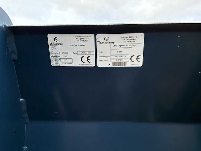 Fk machines 2020 bosbouwhark diverse bosbouw - afbeelding 3 van  11