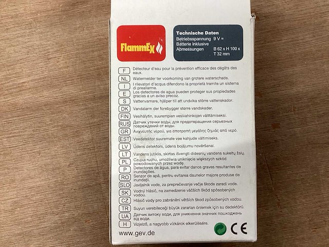 Flammex fmw 3552 watermelder (19x) - afbeelding 3 van  3
