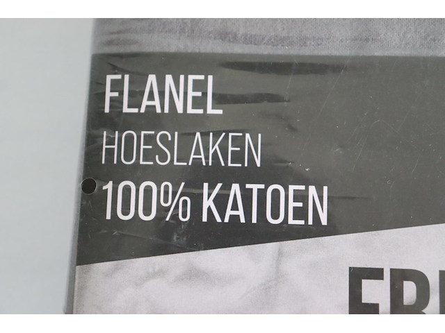 Flanel hoeslaken fresh & co - afbeelding 2 van  3