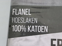 Flanel hoeslaken fresh & co - afbeelding 2 van  3