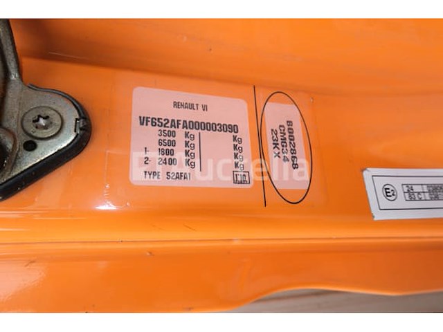 Flatbed bus renault mascott 90 (2000-126,935 km-vin:vf652afa000003090) - afbeelding 24 van  29