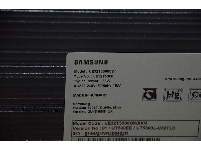 Flatscreen samsung ue32t5300cw (zonder kabel) - afbeelding 6 van  6